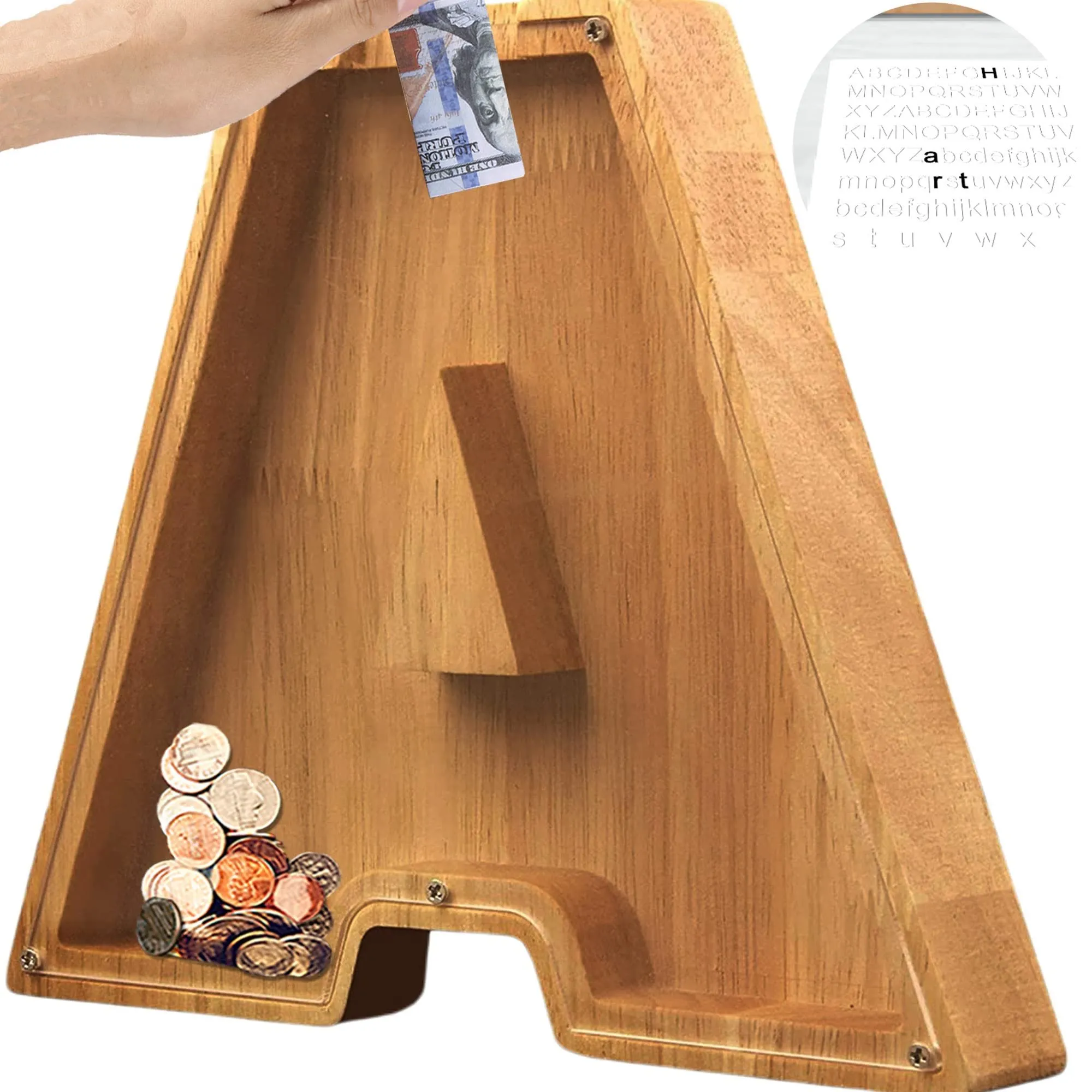 Transparent Bank Wooden Creative Home Decoration Ornament（💥BUY 2 GET FREE SHIPPING）